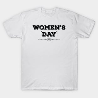 Women’s Day Black T-Shirt